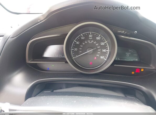 3MZBN1V35JM184799 2018 MAZDA 3 Red უკანა სავარძლების ხედი