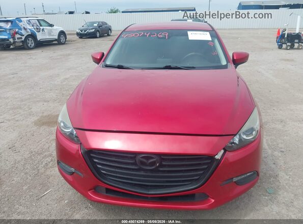 3MZBN1V35JM184799 2018 MAZDA 3 Red წინა ხედი