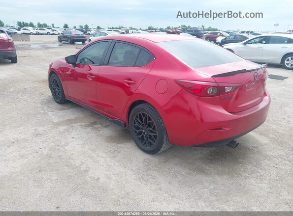 3MZBN1V35JM184799 2018 MAZDA 3 Red უკანა მარცხენა