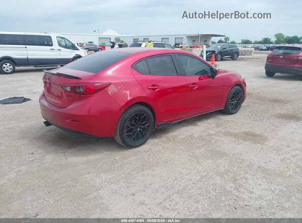 3MZBN1V35JM184799 2018 MAZDA 3 Red უკანა მარჯვენა