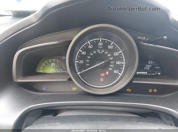 3MZBN1V36JM204977 2018 MAZDA 3 Gray Вид задніх сидінь