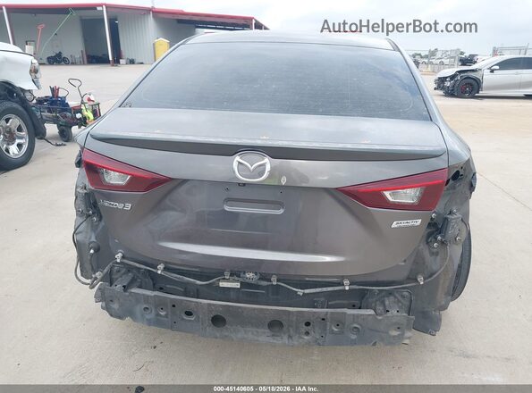 3MZBN1V36JM204977 2018 MAZDA 3 Gray Вид спереду