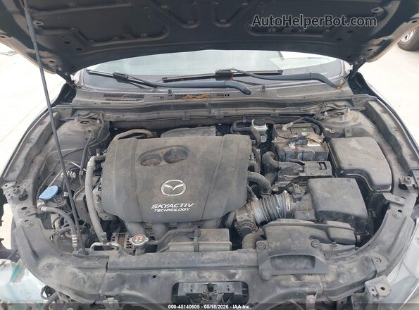 3MZBN1V36JM204977 2018 MAZDA 3 Gray Вид ззаду