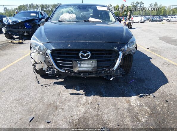 3MZBN1V37JM202929 2018 MAZDA 3 Black წინა ხედი