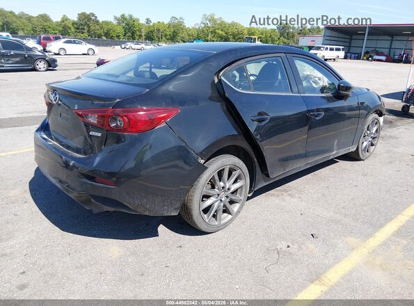 3MZBN1V37JM202929 2018 MAZDA 3 Black უკანა მარჯვენა