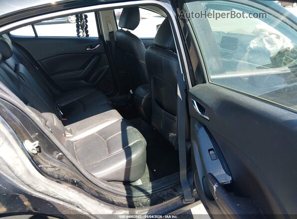 3MZBN1V37JM202929 2018 MAZDA 3 Black VIN კოდის სტიკერის ხედი