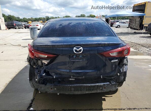 3MZBN1V37JM238376 2018 MAZDA 3 Blue Вид ззаду