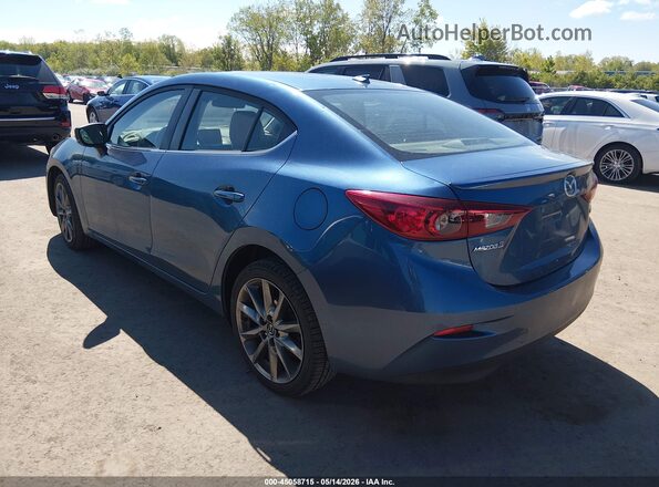 3MZBN1V39JM213592 2018 MAZDA 3 Синий Задняя левая четверть