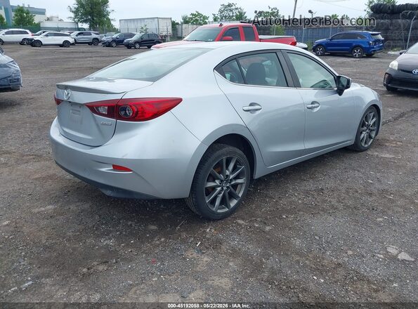 3MZBN1V3XJM207767 2018 MAZDA 3 Silver Trasero derecho