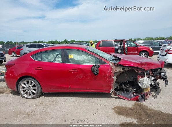 3MZBN1V79HM106331 2017 MAZDA 3 Red სალონის 360-გრადუსიანი ხედი