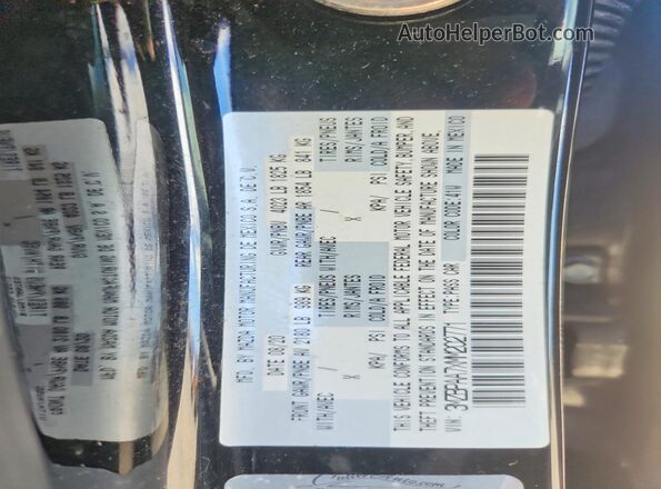 3MZBPAA7XMM202771 2021 MAZDA 3 Charcoal Widok komory silnika