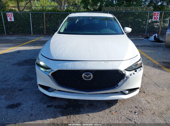 3MZBPAAL0KM107050 2019 MAZDA 3 White Вид спереду