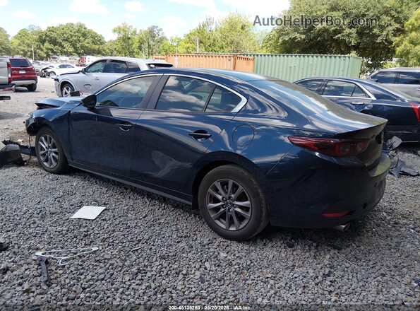 3MZBPAAM2SM469843 2025 MAZDA 3 Black Trasero izquierdo