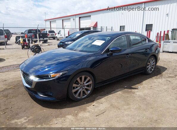 3MZBPABL5MM251761 2021 MAZDA 3 Dark Blue Передняя левая четверть