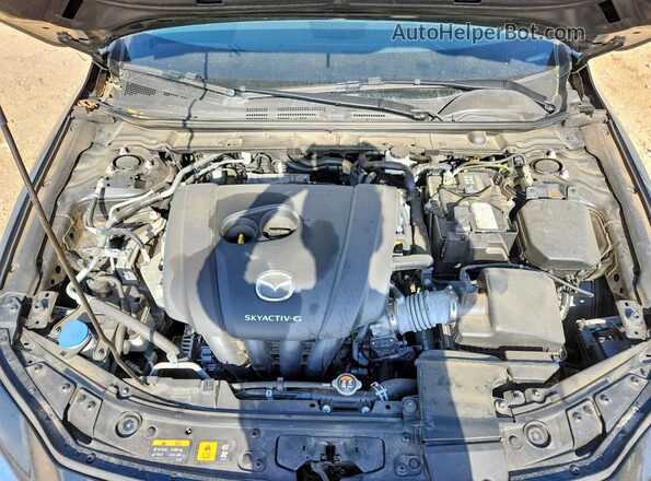 3MZBPABL7KM110431 2019 MAZDA 3 Black Vista interior trasera