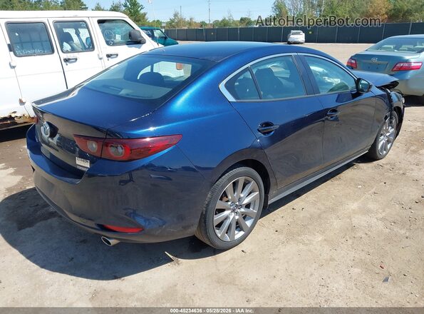 3MZBPABL7NM316448 2022 MAZDA 3 Blue Trasero derecho