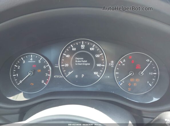 3MZBPABL7NM316448 2022 MAZDA 3 Blue Vista de los asientos traseros