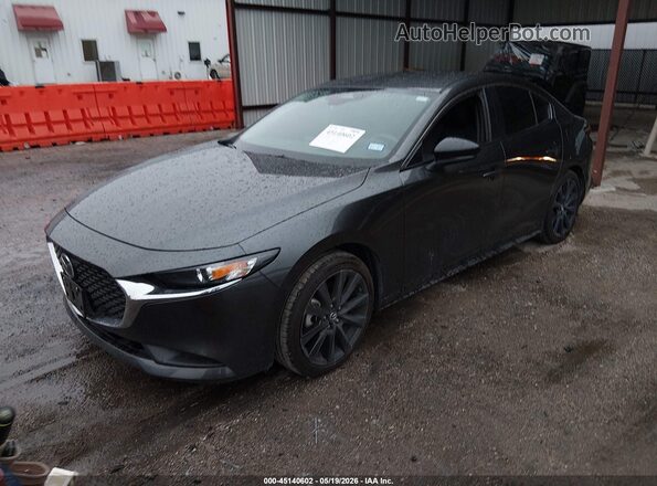 3MZBPABM8RM406514 2024 MAZDA 3 Gray წინა მარცხენა ხედი სამი მეოთხედიდან