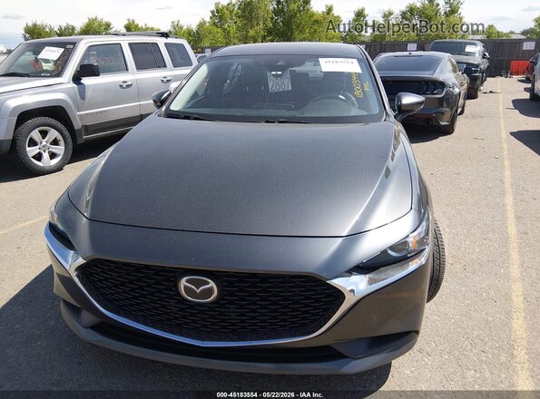 3MZBPACL1LM126883 2020 MAZDA 3 Gray Սարքավորումների վահանակի տեսք