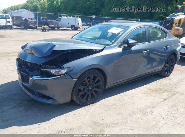 3MZBPACL4NM308662 2022 MAZDA 3 Blue Vista tres cuartos delantera izquierda
