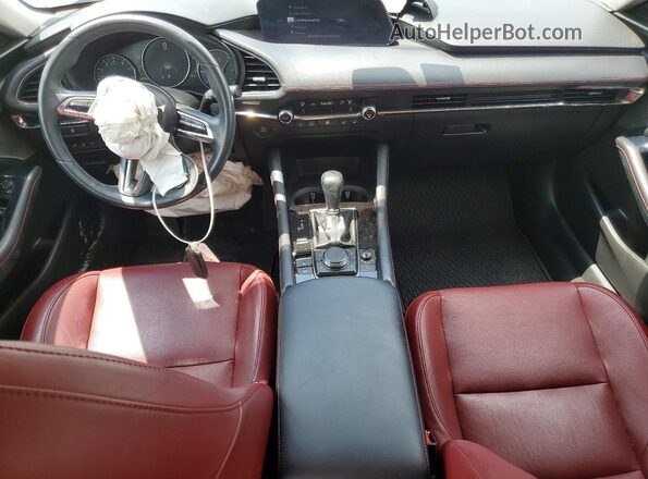 3MZBPACLXNM305202 2022 MAZDA 3 Синий Вид панели приборов