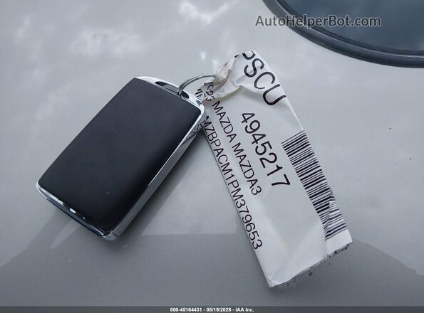3MZBPACM1PM379653 2023 MAZDA 3 Silver Առջևի վահանակի տեսք