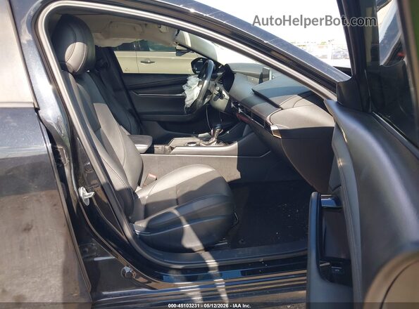 3MZBPACM2PM358987 2023 MAZDA 3 Black Widok wnętrza z przodu