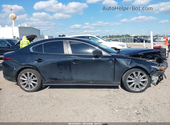3MZBPACM2PM358987 2023 MAZDA 3 Black Widok wnętrza z tyłu