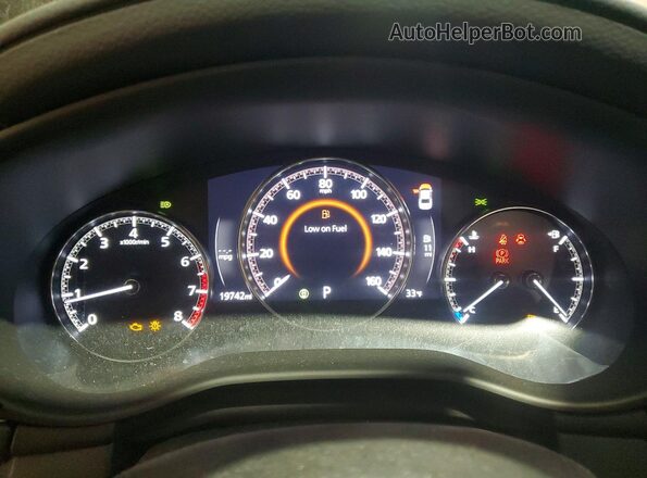 3MZBPACM4SM450188 2025 MAZDA 3 Black Widok zestawu wskaźników