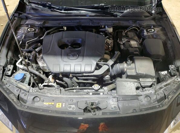 3MZBPACM4SM450188 2025 MAZDA 3 Black Widok wnętrza z tyłu