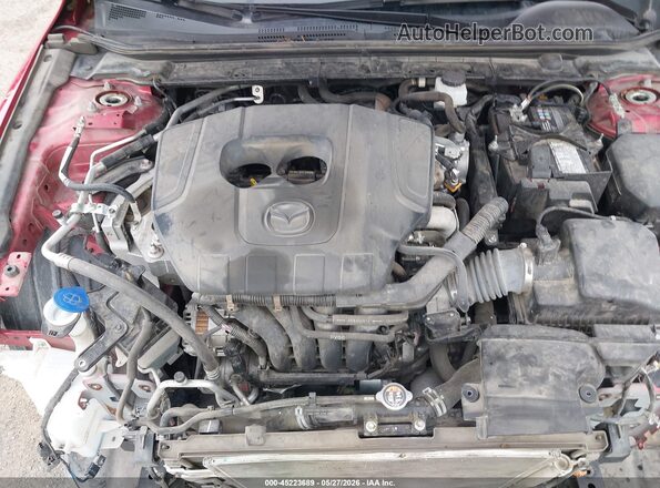 3MZBPACM7PM361982 2023 MAZDA 3 Red უკანა ხედი