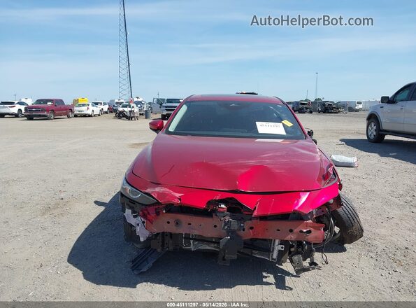 3MZBPACM8RM414515 2024 MAZDA 3 Red Instrument cluster view