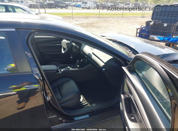3MZBPACMXSM471076 2025 MAZDA 3 Black Widok wnętrza z przodu