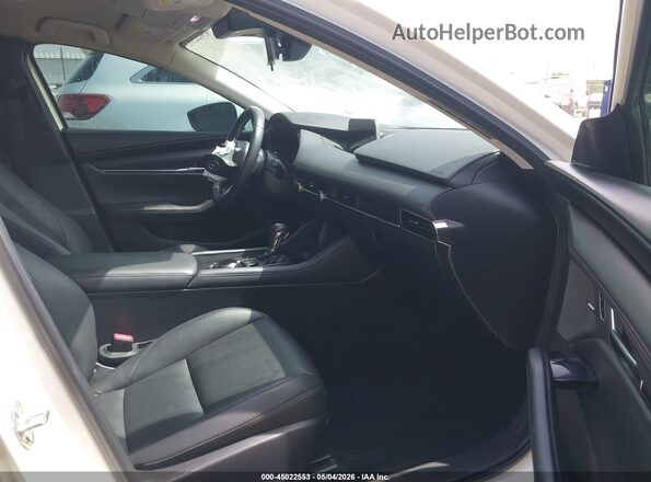 3MZBPADL4LM133714 2020 MAZDA 3 White Widok wnętrza z przodu