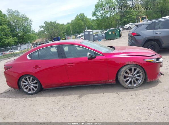 3MZBPAEM6KM103961 2019 MAZDA 3 Красный Вид щитка приборов