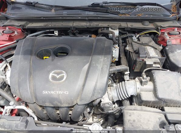 3MZBPAEM6KM103961 2019 MAZDA 3 Красный Вид сзади