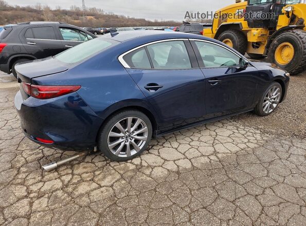 3MZBPAEM7KM100860 2019 MAZDA 3 Синий Задняя правая четверть