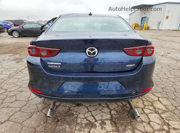3MZBPAEM7KM100860 2019 MAZDA 3 Синий Вид сзади