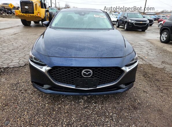 3MZBPAEM7KM100860 2019 MAZDA 3 Синий Вид спереди