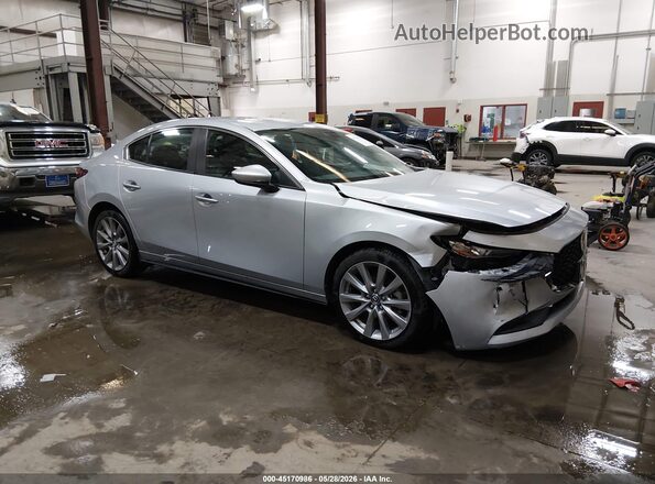 3MZBPBBL2MM250153 2021 MAZDA 3 Silver Սալոնի հետևի տեսք