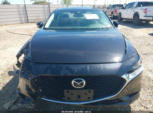 3MZBPBCL4NM309896 2022 MAZDA 3 Black Vista del cuadro de instrumentos