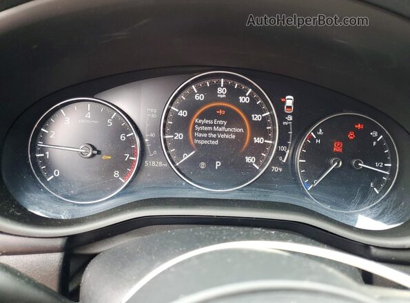 3MZBPBCM0LM134116 2020 MAZDA 3 Blue Սարքավորումների վահանակի տեսք
