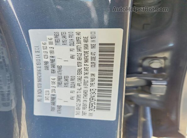 3MZBPBCM3RM418476 2024 MAZDA 3 Синий Вид подкапотного пространства