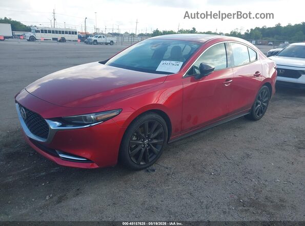 3MZBPBEY2MM252590 2021 MAZDA 3 Красный Передняя левая четверть
