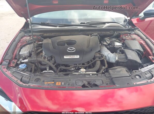 3MZBPBEY2MM252590 2021 MAZDA 3 Красный Вид сзади