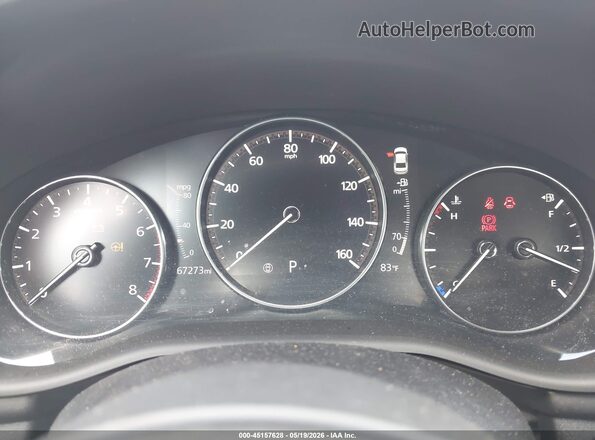 3MZBPBEY2MM252590 2021 MAZDA 3 Красный Вид задних сидений