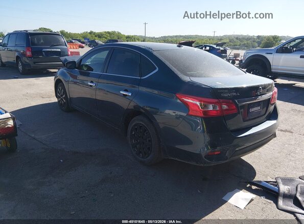 3N1AB7AP0GY237593 2016 NISSAN SENTRA Blue Rear left