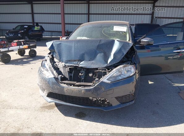 3N1AB7AP0GY237593 2016 NISSAN SENTRA Blue Front view