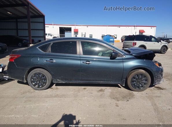 3N1AB7AP0GY237593 2016 NISSAN SENTRA Blue 360 interior view