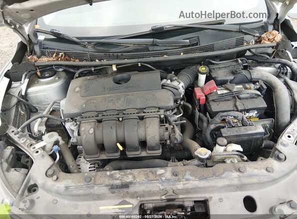 3N1AB7AP0GY250568 2016 NISSAN SENTRA Silver Widok z tyłu